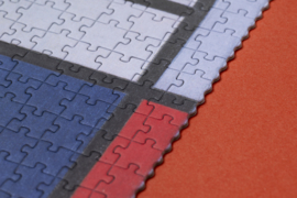 Londji - Cube Puzzel Compositie (Mondiaan) (520 st)