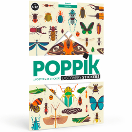 Poppik - Maak Je Eigen Stickerposter: Insecten