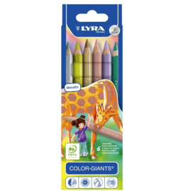 Lyra - Kleurreuzen Metallic 6 Stuks (Color-Giants)