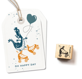 Cats on Appletrees - Stempel Rolschaats