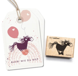 Cats on Appletrees - Stempel Shetlandpony Juanita
