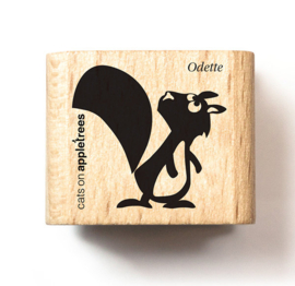 Cats on Appletrees - Stempel Eekhoorn Odette