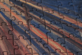 Londji - Cube Puzzel De Schreeuw (Munch) (520 st)