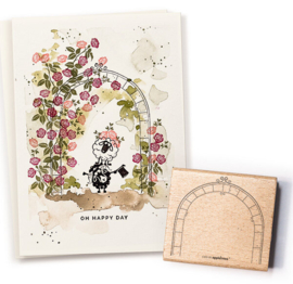 Cats on Appletrees - Stempel Rozenboog