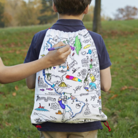 Eatsleepdoodle - Worldmap Backpack