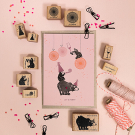 Cats on Appletrees - Stempel Roltong