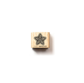 Cats on Appletrees - Mini Stempel Gingerbread Ster Groot (4)
