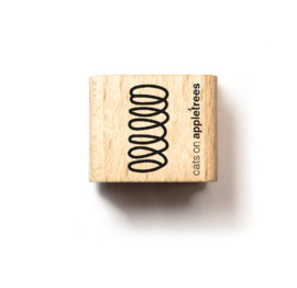 Cats on Appletrees - Mini Stempel Springveer