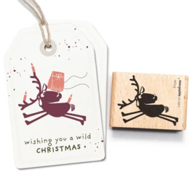 Cats on Appletrees - Stempel Rendier Freya