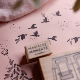 Cats on Appletrees - Stempel Tekst Magical Momente