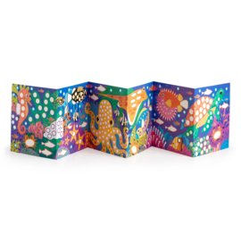 Mudpuppy - Ocean Life Sparkle Stickerposter