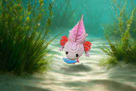 Eugy 3D - Axolotl (#139)