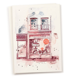 Cats on Appletrees - Stempel Tekst Happy Place