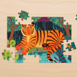 Mudpuppy - Mini Puzzel Bengal Tiger (48 st)