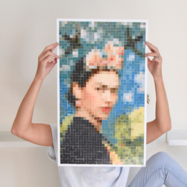 Poppik - Sticker Kunst:  Frida Kalho- Zelfportret