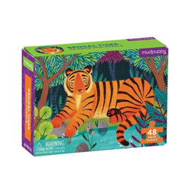 Mudpuppy - Mini Puzzel Bengal Tiger (48 st)