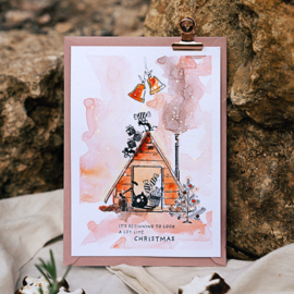 Cats on Appletrees - Stempel Kerstboom 4