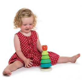 Tender Leaf Toys - Stapeltoren Dennenboom