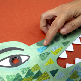 Londji - Be Wild Crocodile Masker & Stickers