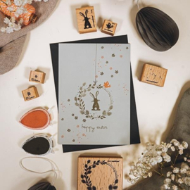 Cats on Appletrees - Mini Stempel Bloesem (41)