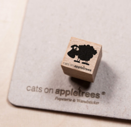 Cats on Appletrees - Mini Stempel Schaap Gertrud