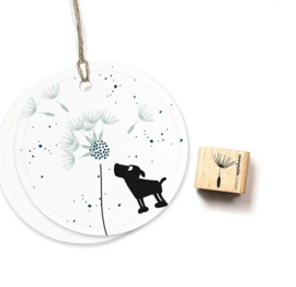 Cats on Appletrees - Mini Stempel Paardenbloem