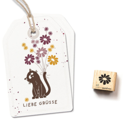 Cats on Appletrees - Mini Stempel Bloesem (65)