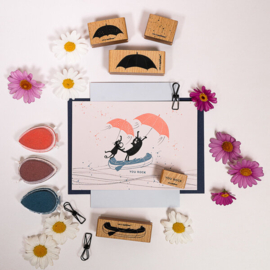 Cats on Appletrees - Stempel Paraplu Groot (5)