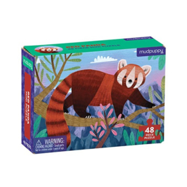 Mudpuppy - Mini Puzzel Red Panda (48 st)