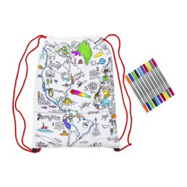 Eatsleepdoodle - Worldmap Backpack