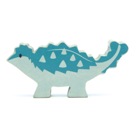 Tender Leaf Toys - Houten Ankylosaurus - 10 cm