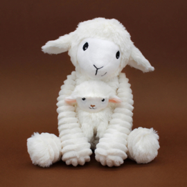 Les Ptipotos - Olou Schaap Mama & Baby Wit