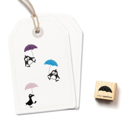 Cats on Appletrees - Mini Stempel Paraplu Klein