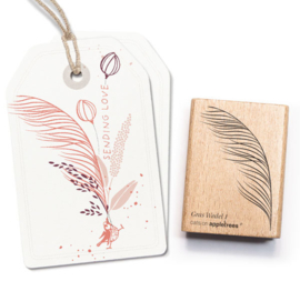 Cats on Appletrees - Stempel Grasblad 1
