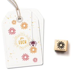 Cats on Appletrees - Mini Stempel Madeliefje (2)
