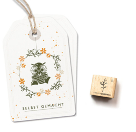 Cats on Appletrees - Mini Stempel Kamilleblad