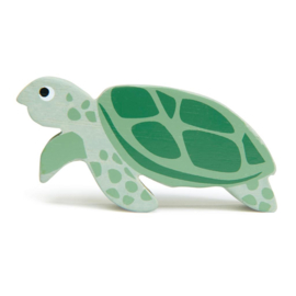 Tender Leaf Toys - Houten Zeeschildpad - 9 cm
