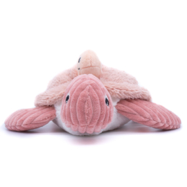 Les Ptipotos -  Sauvenou de Schildpad Mama & Baby Roze
