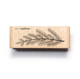 Cats on Appletrees - Stempel Dennentak Gebogen (2)