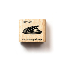 Cats on Appletrees - Mini Stempel Mossel Yumiko