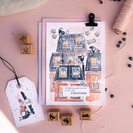Cats on Appletrees - Mini Stempel Cadeau (14)