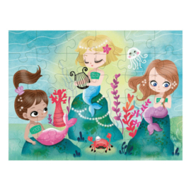 Mudpuppy - Puzzle To Go Mermaids (36 st)