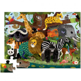 Crocodile Creek - Vloerpuzzel Jungle Friends (36 st)