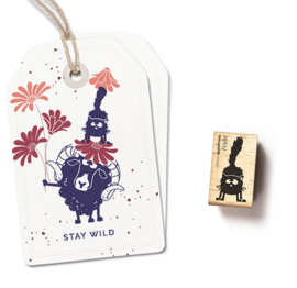 Cats on Appletrees - Stempel Kat Frida Voorkant