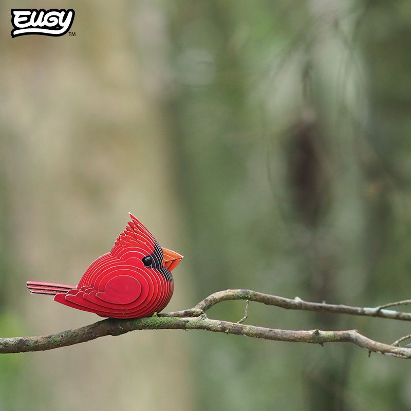Eugy 3D - Rode Kardinaal (Cardinal #068)