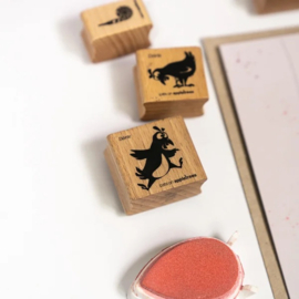 Cats on Appletrees - Stempel Hen Dörte Springend