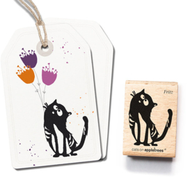 Cats on Appletrees - Stempel Kat Fritz