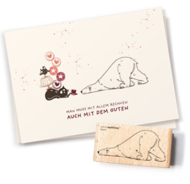 Cats on Appletrees - Stempel IJsbeer Njord
