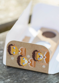 Namaki - Schminkset Leeuw & Giraf (3 kleuren)