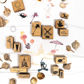 Cats on Appletrees - Stempel Confetti Zon